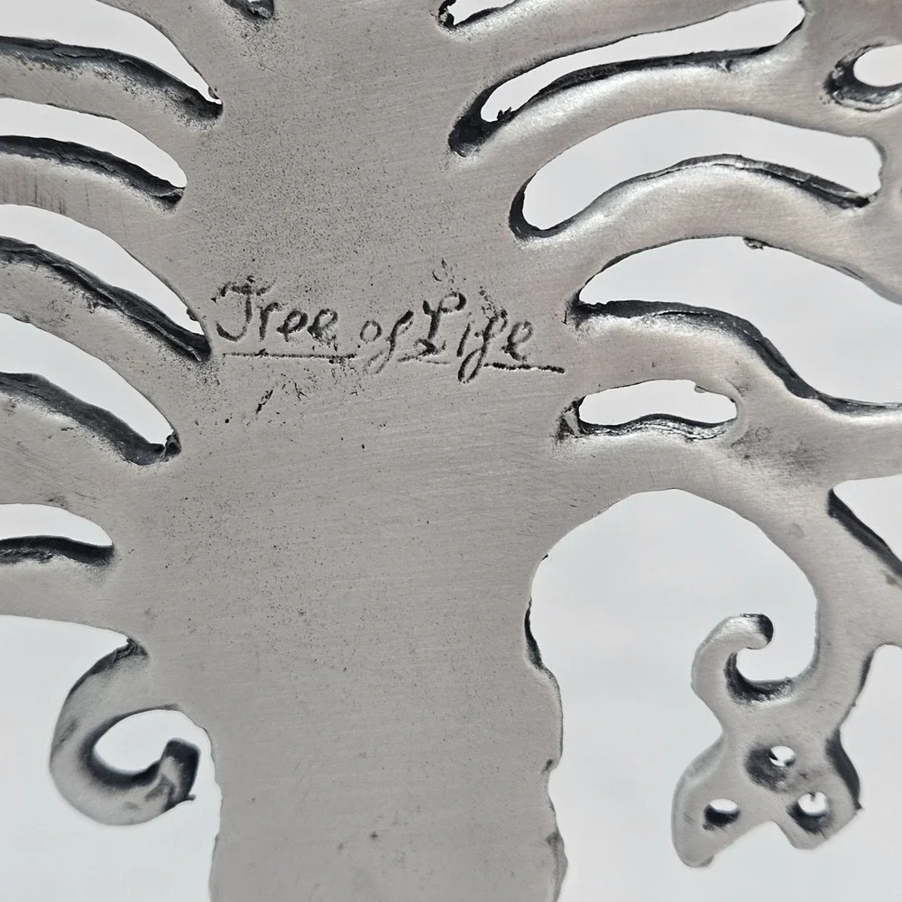 Metal Tree Of Life Earring Holder Display Piece Numbered 376/1000